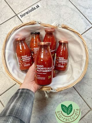 🍅✨ Autentická chuť Sicílie priamo u vás doma! Objavte bio omáčky Convivia – pripravené podľa tradičných talianskych...