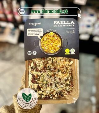 Milujete 🇪🇸 Španielsku kuchyňu? Trevijano Paella de la Huerta – španielska klasika priamo z prímoria! Bohatá na zeleninu,...