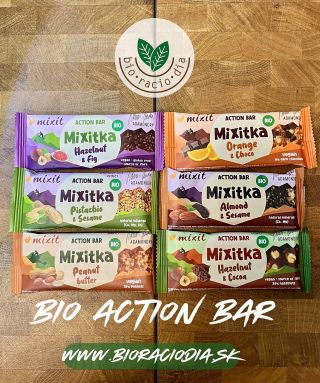 🤸Energia do každej výzvy! BIO Action Bar od Mixit a Adama Ondru je nabitá čistými surovinami a chuťou ktorá ťa potiahne...